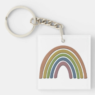 Regnbåge med falsk rustik pappersstruktur