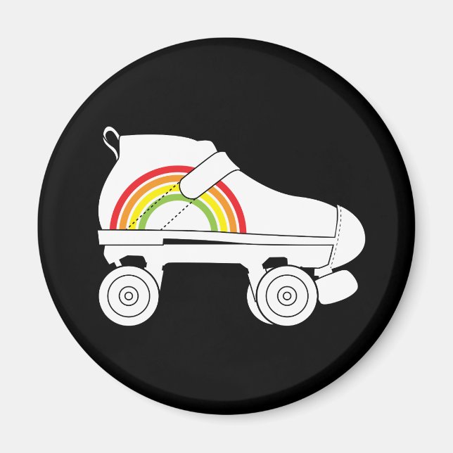 regnbåge med fyrkantigt skal magnet (Framsidan)