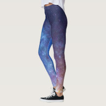 Regnbåge Milky Way Galaxy Deep Space Leggings
