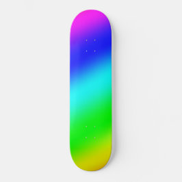 regnbåge mini skateboard bräda 18,5 cm