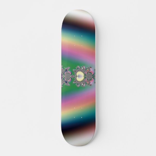 Regnbåge Mini Skateboard Bräda 18,7 Cm (Framsida)