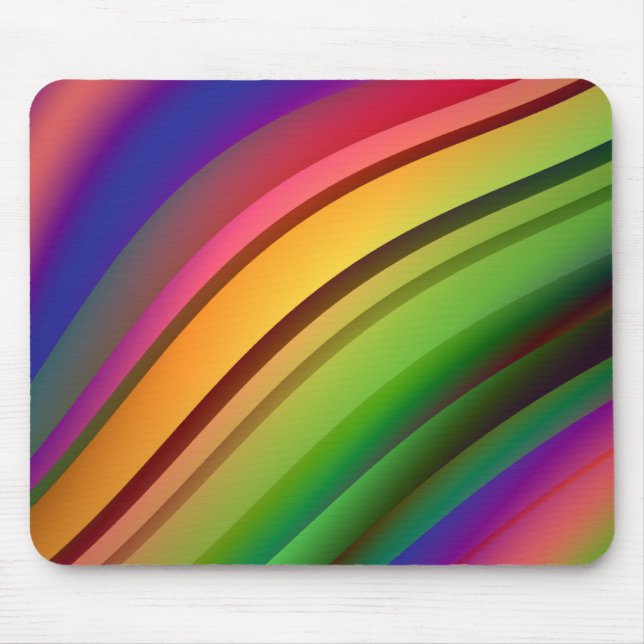 Regnbåge Mousepad Musmatta (Framsidan)