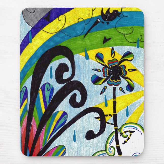 regnbåge musmatta (Framsidan)