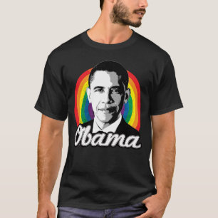 Regnbåge Obama T Shirt