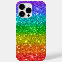 Regnbåge och Glitter