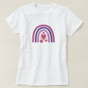 Regnbåge och öron t shirt