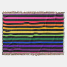 Regnbåge och svart rand