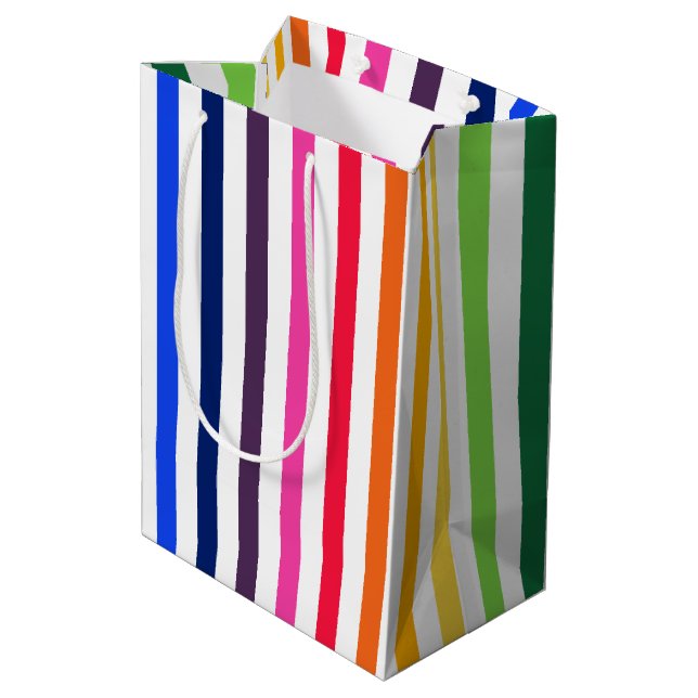 Regnbåge och vitt rand (Baksidan Vinklad)