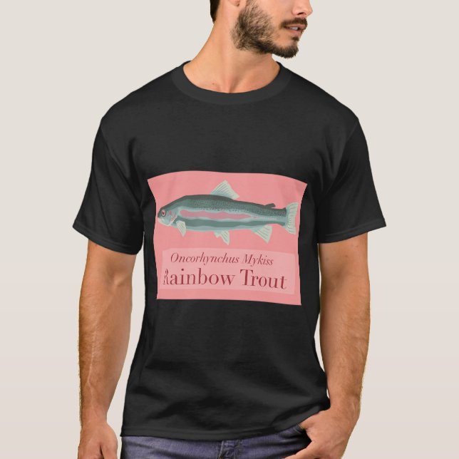 Regnbåge Öring T Shirt (Framsida)