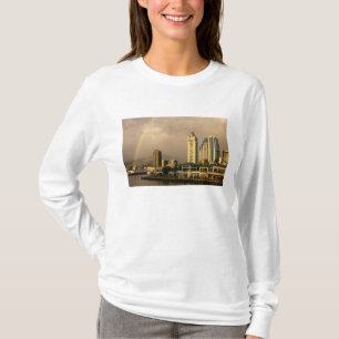 Regnbåge över Honolulu, Hawaii, USA 2 T Shirt