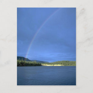 Regnbåge över Nahanni-floden, NWT, Kanada Vykort