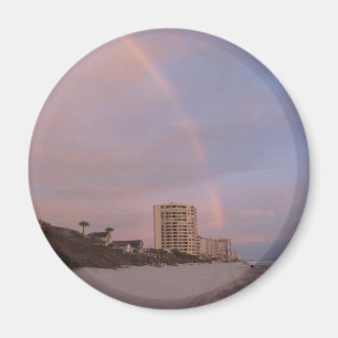 Regnbåge på den Daytona Beach magneten Magnet