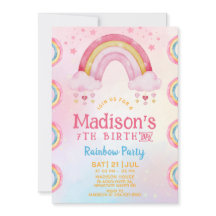Regnbåge Party födelsedag