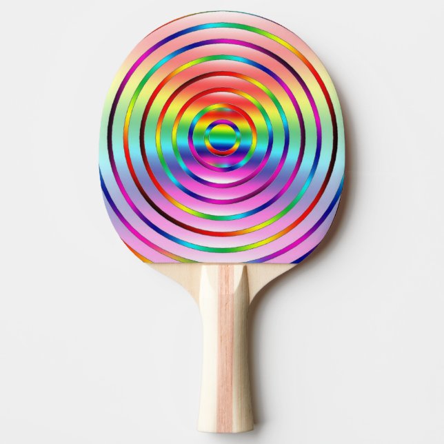 Regnbåge Pingisracket (Framsidan)