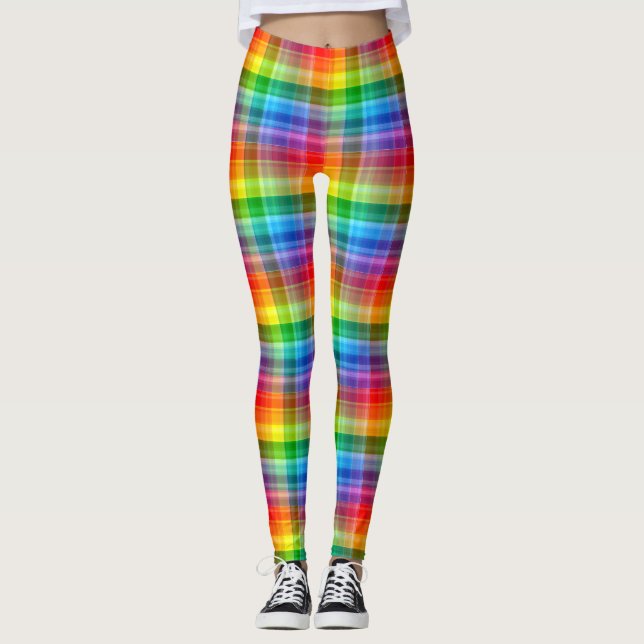 Regnbåge Play LGBTQ+ Leggings (Framsida)