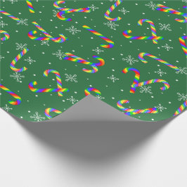 Regnbåge Polkagrisar jul Presentpapper