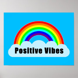 REGNBÅGE - Positiva Vibrationer Poster