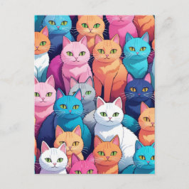 Regnbåge, postkorsning vykort