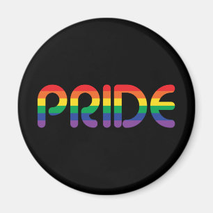 Regnbåge Pride Ballon Brev Magnet