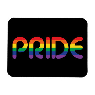 Regnbåge Pride Ballon Brev Magnet