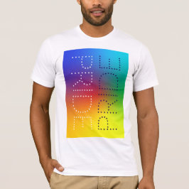 Regnbåge Pride Kärlek Chic Typografi, Personlig T Shirt