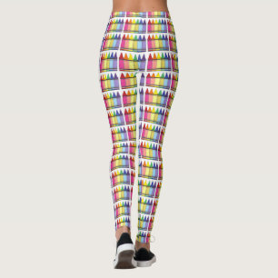 Regnbåge Pride Kritor Art Artist Print Leggings