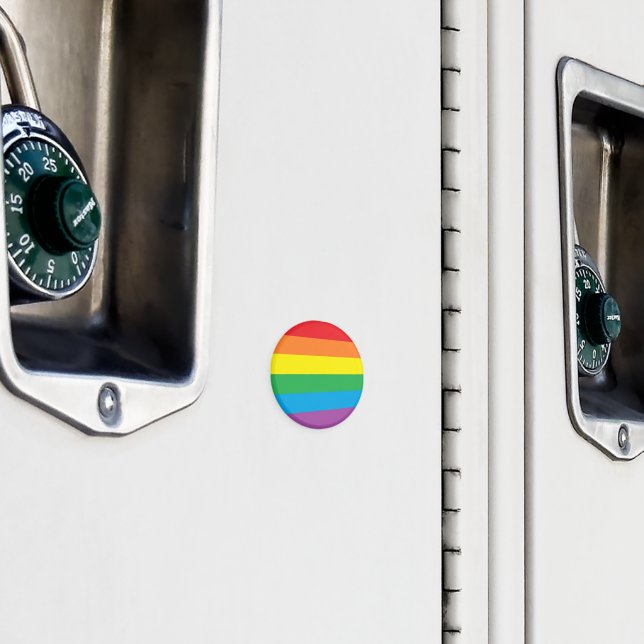 "Regnbåge Pride" Magnet (In Situ (Locker))