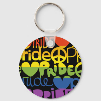 regnbåge, pride nyckelring