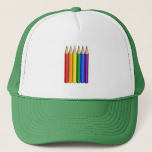 Regnbåge pride pennor keps