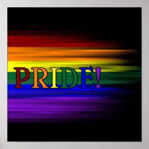 Regnbåge Pride! Poster