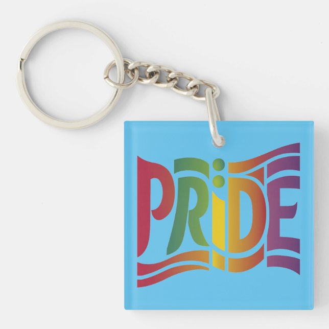 Regnbåge, Pride Typografi - fetstil, HGBTQ+ Påståe (Framsidan)