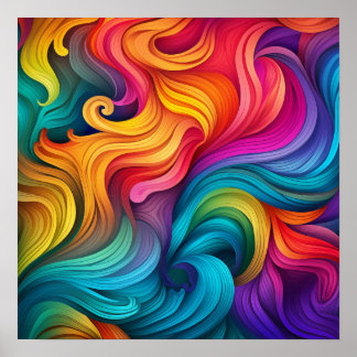 Regnbåge-Pridet Poster