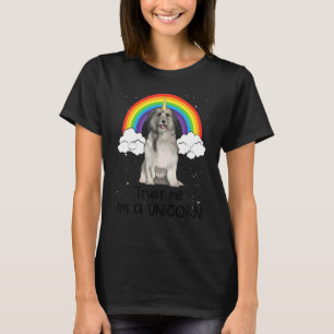 Regnbåge Pyreneisk Herde Lita på mig jag är enhörn T Shirt
