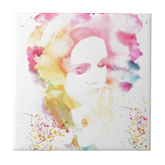 Regnbåge Rachael Kakelplatta (Framsidan)