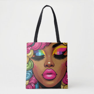 Regnbåge Radiance Tote Bag Tygkasse