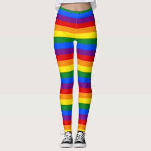 Regnbåge Rand Gay pride Design Leggings