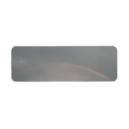 Regnbåge Returetiketter Returadress Etikett