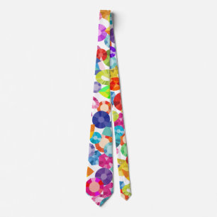 regnbåge, rhinestones herrkläder manar necktie nac slips