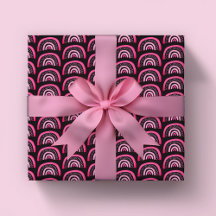Regnbåge rosa svarta flickors födelsedag