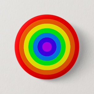 Regnbåge Roundel Knapp