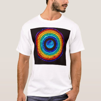 Regnbåge runt om jorden t-shirt