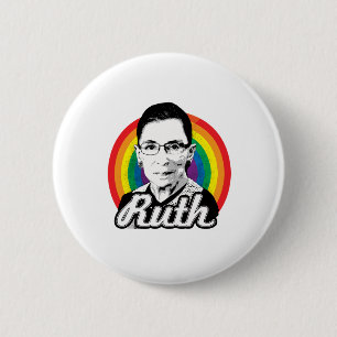 Regnbåge Ruth - HBTQ-politik - Knapp