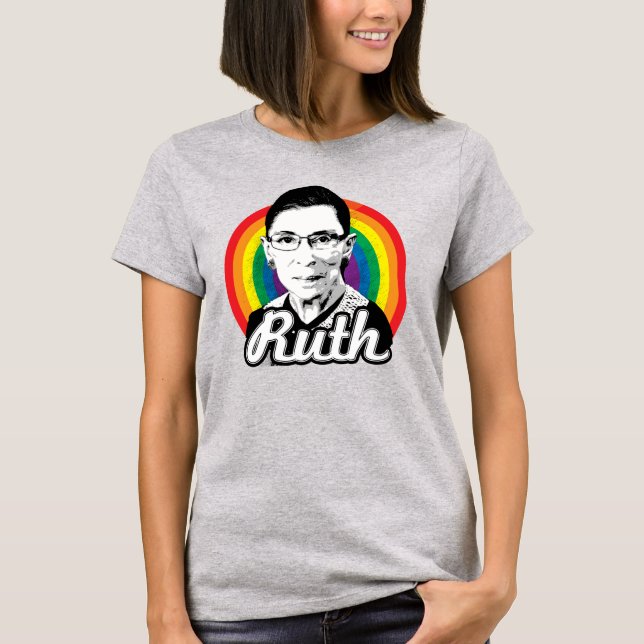 Regnbåge Ruth - HBTQ-politik - T Shirt (Framsida)