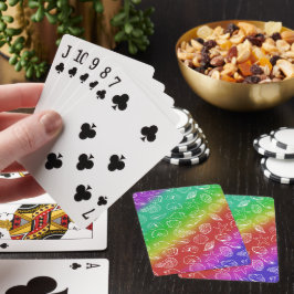 Regnbåge Shellfish Mönster, betalkort Casinokort