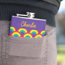 Regnbåge Sjöjungfru  liten, anpassad namnkolv