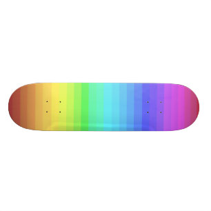 Regnbåge Skateboard Bräda 20,5 Cm
