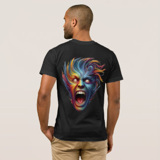Regnbåge Skräm: Psychedelic Emotional Release T Shirt