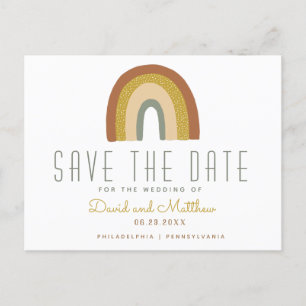 Regnbåge spara datum meddelande vykort