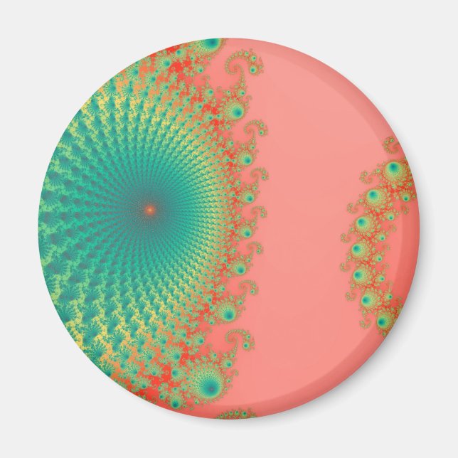 Regnbåge Spirole Magnet (Framsidan)