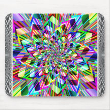 Regnbåge Squiral Mousepad